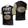 HawaiiDshop – Fight like a San Francisco 49ers Autism Support 3D T-shirt .jpeg