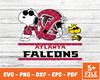 Atlanta Falcons Snoopy Nfl Svg , Snoopy NfL Svg, Team Nfl Svg 02  .jpeg