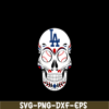MLB011223133-Los Angeles The Skull SVG, Major League Baseball SVG, MLB Lovers SVG MLB011223133.png