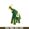 MLB204122345-Oakland Athletics The Green Elephant SVG, Major League Baseball SVG, Baseball SVG MLB204122345.png