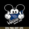 NFL128112379-Mickey Haters Gonna Hate PNG, Tennessee Titans PNG, NFL Lovers PNG NFL128112379.png