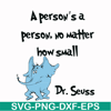DR0003-A person's a person, no matter how small svg, png, dxf, eps file DR0003.jpg