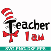 DR00043-I am teacher svg, png, dxf, eps file DR00043.jpg