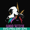 HLW1707208-Halloween Trick or Treat Unicorn Good Witch svg, png, dxf, eps digital file HLW1707208.jpg