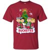 Snoopy The Peanuts Ohio State Buckeyes Christmas T Shirts.jpg