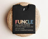 Funcle Definition Tshirt, Gift for Uncle ,Funny Uncle Shirt,Funcle Definition Shirt, Funny Father's Day Gift Tee, Funcle Shirt.jpg