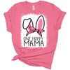 One Hoppy Mama Bunny Ears Women's Bella Easter T-Shirt, Easter Gift, Bunny Shirts, Happy Easter Shirt, Mama Easter Shirt, Gifts for Her.jpg