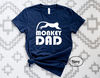 Monkey Dad T-Shirt, Monkey Lover Dad Shirt, Funny Monkey Dad Gift Tee, Faher's Day Shirt.jpg