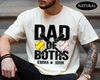 Funny Baseball Dad shirt for Men, Dad of Boths Tshirt, Baseball Softball Dad Shirt, Twin Dad Shirt, New Dad Est 2024, Custom Kids Names Tee.jpg