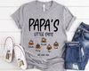 Personalized Papa Shirt with Kid Names, Papa's Little Shits Shirt, Fathers Day Gift for Papa, Funny Gift for Grandpa Papa, Dad Birthday Gift.jpg