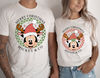 Christmas Retro Disney Shirts, Mickey Checkered Shirt, Disney Family Shirts, Minnie Mouse Tees, Vintage Disney Tee, Disneyland.jpg