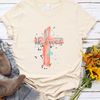 He Lives Shirt, Easter T-shirts, Happy Easter Tee, He is Risen Shirt, Easter Gift, Jesus Easter Shirt #.jpg