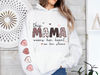 This MAMA Wear her Heart PNG, Mama Valentine Shirt Design, Valentine PNG File, Mama's Valentine Digital Download, Retro Valentine Png Shirt.jpg