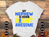 Down Syndrome Awareness Svg Png, My Nephew Is Down Right Awesome Svg, Blue Yellow Ribbon Svg, World Down Syndrome Day Svg Cricut Sublimation.jpg
