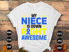 Down Syndrome Awareness Svg Png, My Niece Is Down Right Awesome Svg, Blue Yellow Ribbon Svg, World Down Syndrome Day Svg Cricut Sublimation.jpg