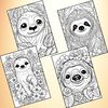 Cute Sloth Face Coloring Pages 4.jpg