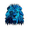 Lion Blue Mascot Detroit Lions SVG.jpg