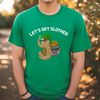 Funny St Patricks Day Sloth Pattys Shamrock Shirt .jpg