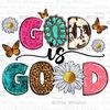God is good png sublimation design download, Christian png, western God png, western patterns png, sublimate designs download.jpg