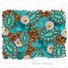Leopard and turquoise gemstone background png, western patterns png, western background png, sublimate designs download.jpg