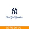 MLB204122329-Blue NewYork Yankees SVG, Major League Baseball SVG, Baseball SVG MLB204122329.png