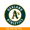 MLB204122340-Oakland Athletics SVG, Major League Baseball SVG, Baseball SVG MLB204122340.png