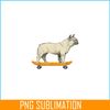 HL161023151-Funny French Bulldog On Skateboard PNG, French Bulldog PNG, French Dog Artwork PNG.png