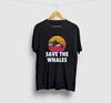 Save The Whales Killer Whale Shirt, Orca Shirt, Summer Whale Shirt, Beach Unisex T-shirt.jpg