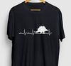 Stegosaurus Gift, Funny Dinosaur Shirt, Funny Dino tee, Stegosaurus Shirt, Stegosaurus Heartbeat Hoodie  Youth Shirt  Unisex T-shirt.jpg