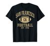 Cool San Francisco Football The City Vintage SF Gameday Gift T-Shirt - Tees.Design.png