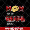 MTD23042121-lips mom est 1991 svg, Mother's day svg, eps, png, dxf digital file MTD23042121.jpg