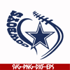 NFL0000100-Cowboys heart, svg, png, dxf, eps file NFL0000100.jpg