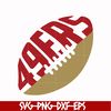 NFL0710202044L-San francisco 49ers svg, 49ers svg, Nfl svg, png, dxf, eps digital file NFL0710202044L.jpg
