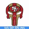 NFL0710202032L-San francisco 49ers skull svg, 49ers skull svg, Nfl svg, png, dxf, eps digital file NFL0710202032L.jpg