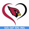 NFL11102019L-Arizona Cardinals heart svg, Cardinals heart svg, Nfl svg, png, dxf, eps digital file NFL11102019L.jpg