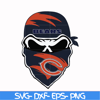 NFL111021T-Chicago Bears skull svg, Chicago Bears svg, Bears svg, Skull svg, Sport svg, Nfl svg, png, dxf, eps digital file NFL111021T.jpg