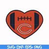 NFL111034T-Chicago Bears heart svg, Chicago Bears svg, Bears svg, Sport svg, Nfl svg, png, dxf, eps digital file NFL111034T.jpg
