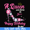 BD0006-A queen was born in june svg, birthday svg, queens birthday svg, queen svg, png, dxf, eps digital file BD0006.jpg