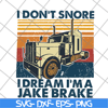 FTD19052112- i don't snore svg, png, dxf, eps digital file FTD19052112.jpg