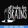 HLW0028-All teacher love brains svg, halloween svg, png, dxf, eps, digital file HLW0028.jpg