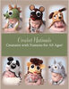 Animal Hats,  Amigurumi PDF Pattern toys patterns.jpg