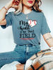 Comfort Colors Shirt My Heart Is On That Field Shirt, Field Shirt, Baseball Heart Shirt, Game Day Shirt, Baseball Shirt, Baseball Tee.jpg