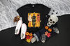 Retro Halloween Shirt, Vintage Halloween Shirt, Halloween Witch Pin Up Shirt, Women's Fall Shirt, Retro Pumpkin Shirt, Halloween Girls Tee.jpg