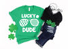 Lucky Dude Shirt,Lucky Shamrock Shirt,Saint Patrick's Day Shirt,Clover Shirt,Shamrock Shirt,Irish Green Tee, St Patricks Day Gifts For Kids.jpg