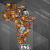 AHT110723133527-African PNG Africa Map Tribal Cultural Natural Representation Art PNG For Sublimation Print.jpg