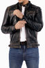 Men's Casual Signature Diamond Lambskin Leather Jacket-Vintage Black_13.jpg