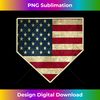 VT-20240111-16087_Vintage American Flag Baseball Home Plate Art Sports Gift 2973.jpg