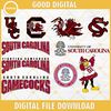 South Carolina Gamecocks Football Designs Bundle SVG EPS PNG DXF.jpg
