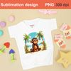 Monkey on vacation sublimation 2.jpg