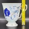 10 Large tea pair Blue Flower Dulevo. New.jpg